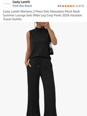 LN Amazon Casly Lamiit Set-Black, M